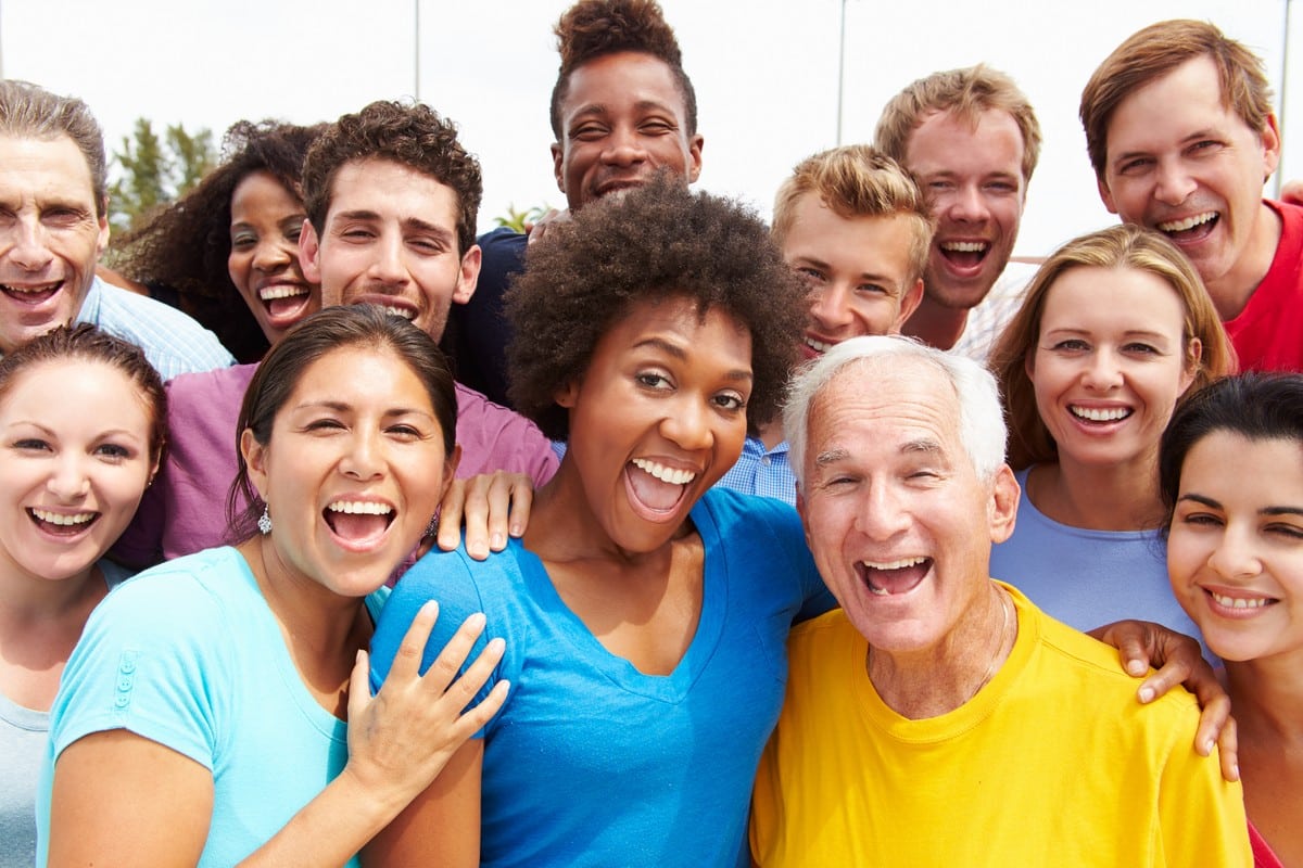 Gum Health Basics People laughing and smiling