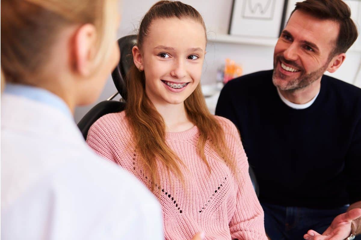 Family choosing a dentist for quality care and services in Rio Rancho Family choosing a dentist for quality care and services.