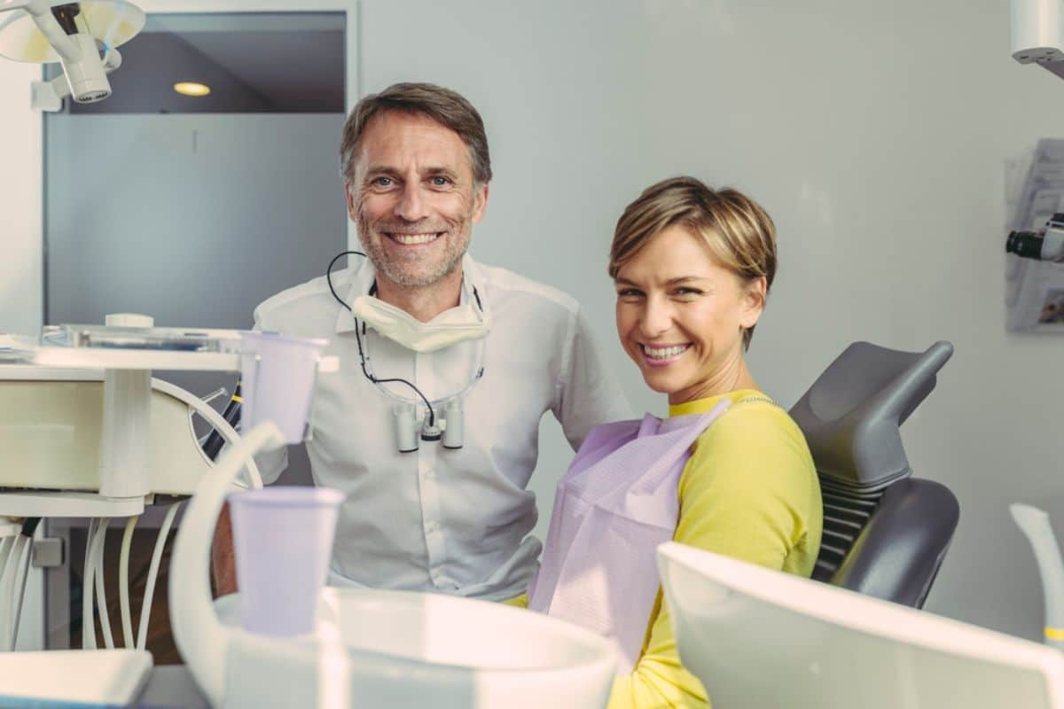 Smiling patient with dental implants Smiling patient with dental implants in Rio Rancho